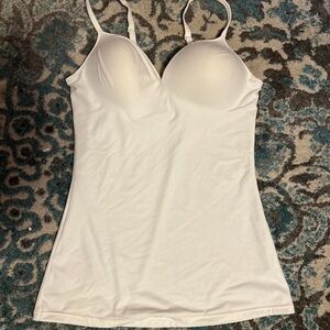 Flexees White Camisole Shapewear Top